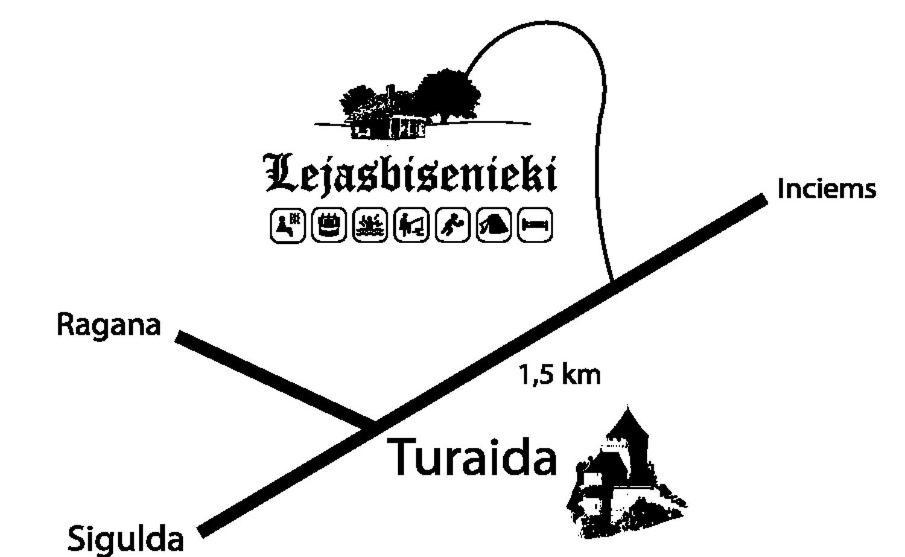 Kempings Lejasbisenieki Turaida Exterior photo